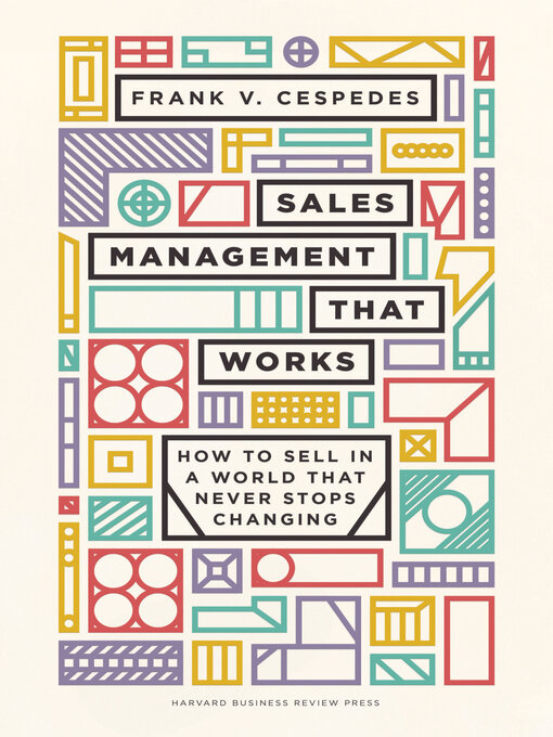 Cover image for Sales Management That Works